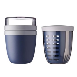 Mepal Ellipse Lunchpot with Fruitpot Lunch Box Food Container Set