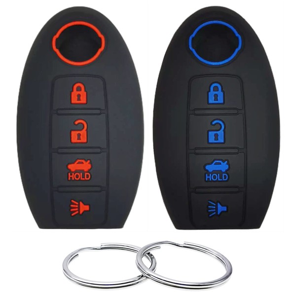 REPROTECTING Silicone Rubber Key Fob Cover Compatible with Nissan 350Z