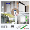 Tedeligo Wireless Roller Shutter Control Retrofit Set, Wireless Switch for