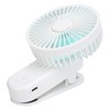 Clipon Desk Fan 3 Gears Wind Speeds Magnetic Small Portable