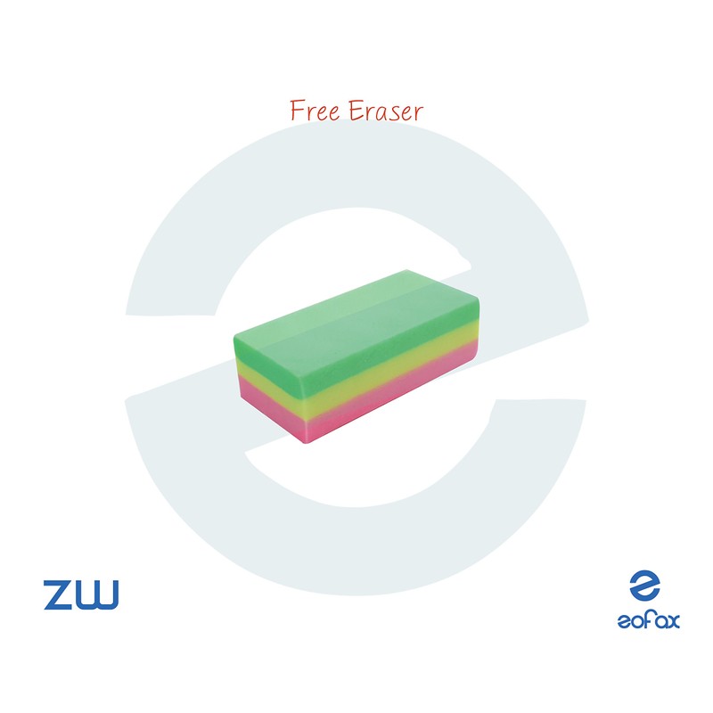 10 x Premium Quality Triangular Pencils Break Resistant With Eraser