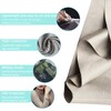 GORGECRAFT EMF Protective Fabric, EMI, RF & RFID Shielding Nickel