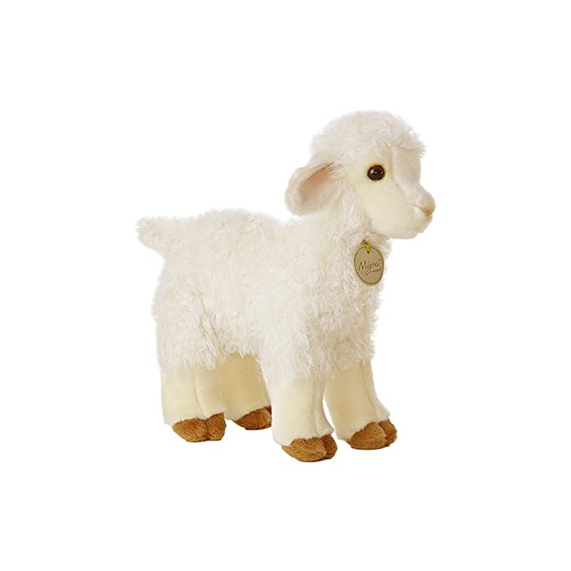 Aurora® Realistic Miyoni® Lovely Lamb Stuffed Animal - Lifelike Detail