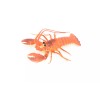 Warm & Fuzzy Lobster, Squeaks and Squirts Water, Rubber Crustaceans,