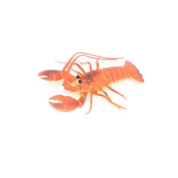 Warm & Fuzzy Lobster, Squeaks and Squirts Water, Rubber Crustaceans,