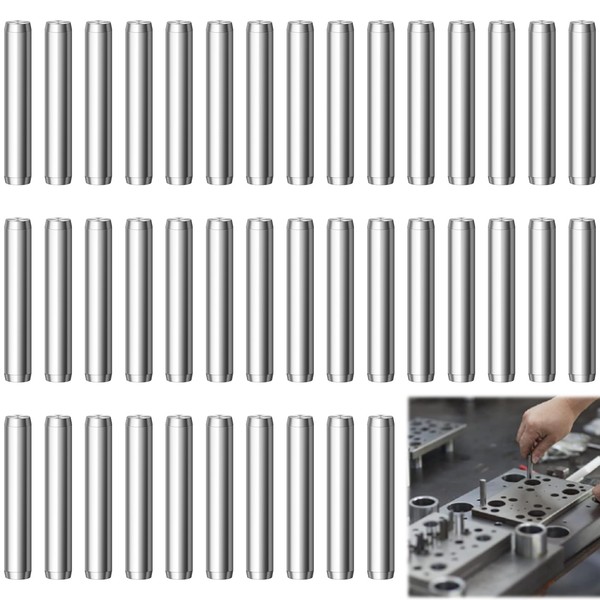 AMDZGLB Pack of 40 cylindrical shelf pins, dowel pin, diameter