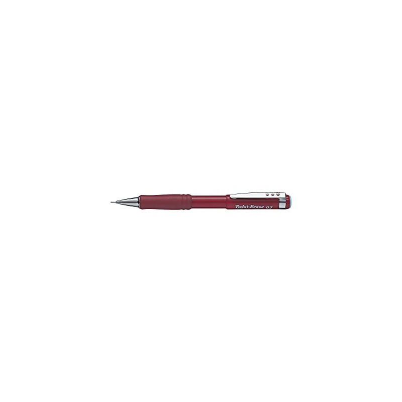 Pentel Twist-Erase III Automático Lápiz con 1 Recambio Borrador, Assorted