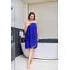 Mutenlc Women Bath Wrap towel robe after shower knee length