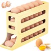 Egg Holder for 30 Eggs, Egg Holder for Fridge, Egg
