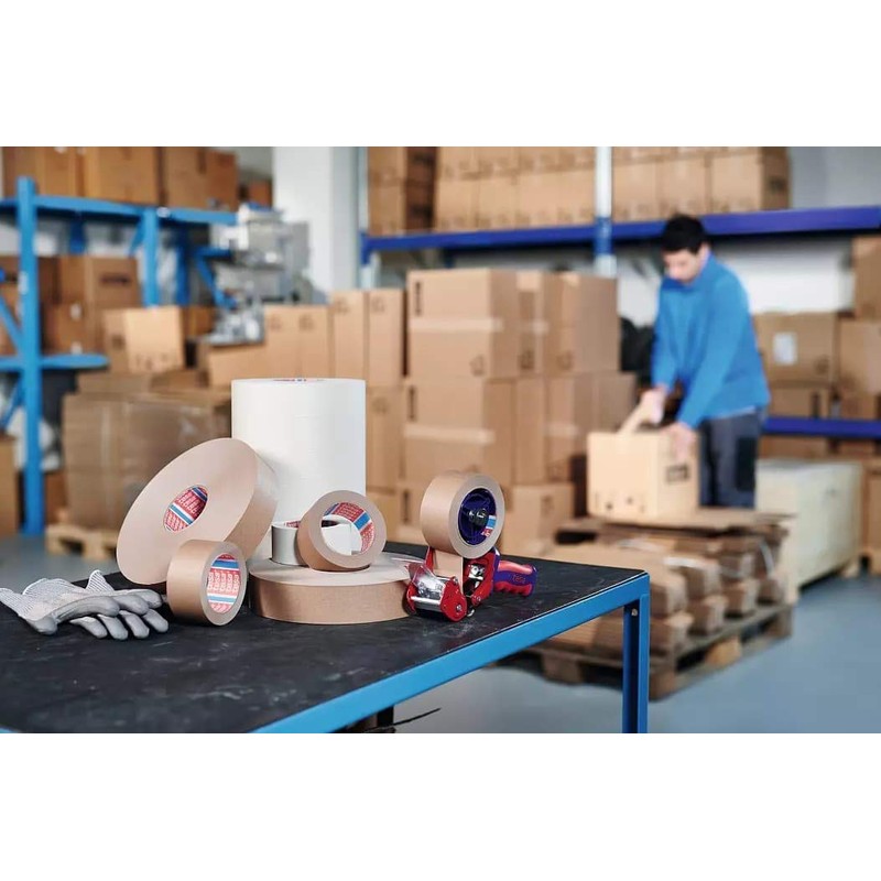 tesa 4713, paper tape, paper packing tape, packaging tape, 50