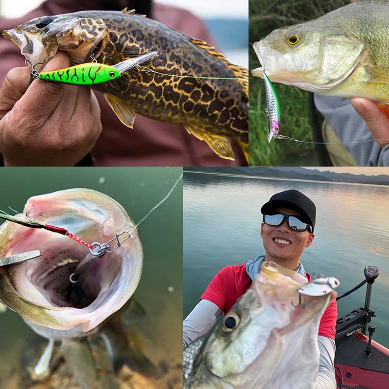 Swim Baits for Bass Fishing - 3D Trout Bait with