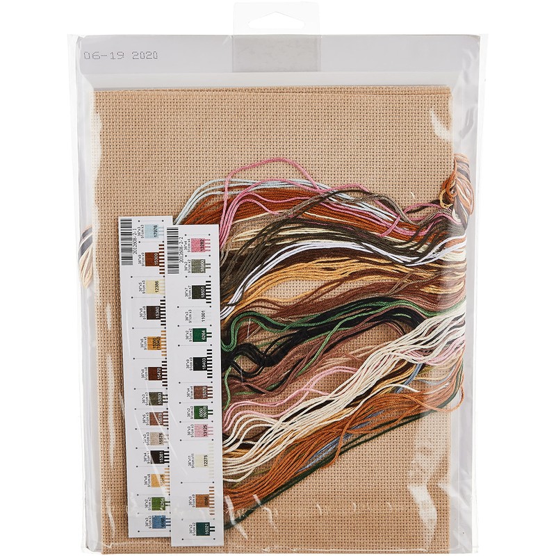 Dimensions Counted Cross Stitch Kit, Teddy and Kittens