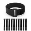 Ysenchan Hook and Loop Straps with Buckle, Reusable Adjustable Cable