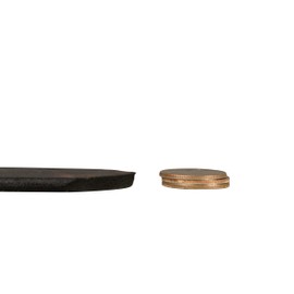 Heavy Duty Full Grain Leather Belt - 1.5 Inch Wide - One Piece Thick Leather - Made In USA (Black, 60)