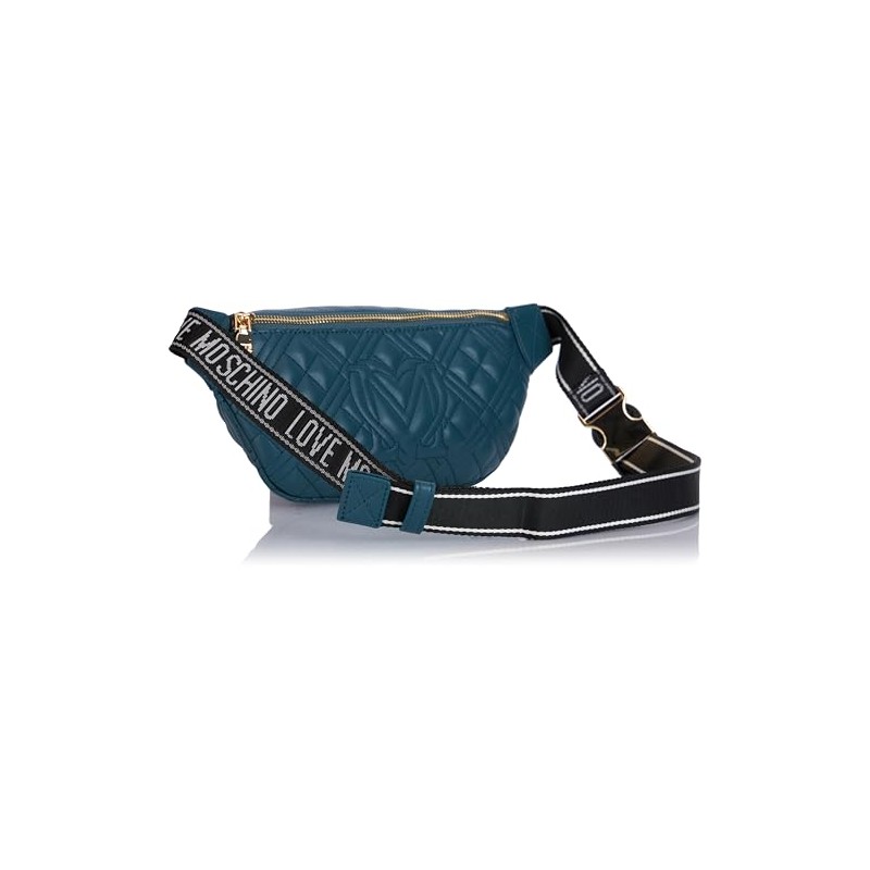 Love Moschino Women's Bum Bag Emerald One Size, emerald