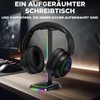 THE G-LAB K-Stand Néon RGB HUB - Headset Holder with