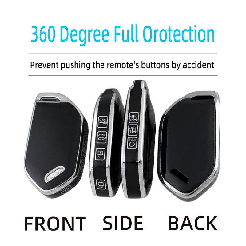 ATFIGII Key Fob Cover Compatible with Kia Telluride EV5 EV9