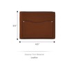 Fossil Travel Accessory-Envelope Card Holder Anderson, Brown