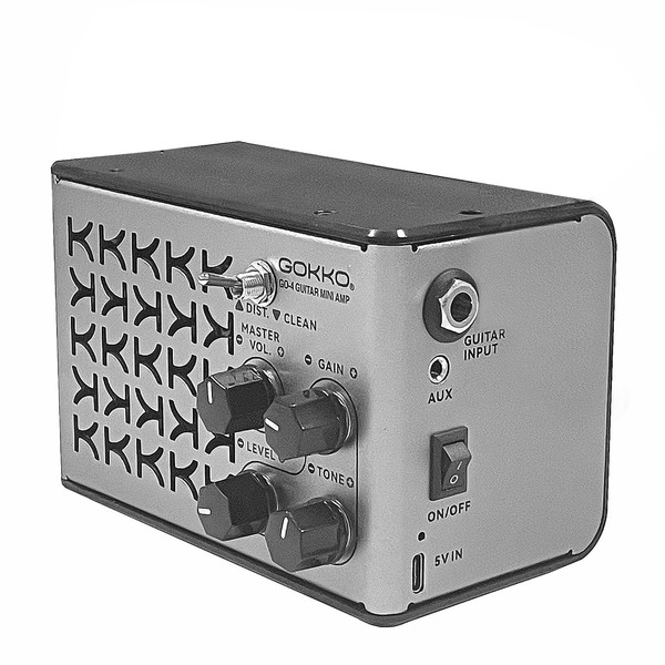 GOKKO Guitar Amplifier - Portable 10W Rechargeable Guitar Amp with