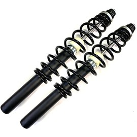 DTA 2 Front Coil-over Spring Shocks Struts Compatible With 2013 2014 Polaris Ranger 800 Mid Size Only. Replaces OEM# 7043935. Front Left and Right