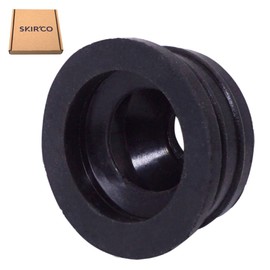 SKIR'CO Pack of 5 Black 32 x 25 mm Rubber Sleeve for Drain Pipe Connector Pipe Adapter Reducer