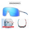 ICECONY Polarized Sports Sunglasses for Men Women, Fashion Windproof Driving