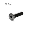 uxcell M3x12mm 10.9 Carbon Steel Countersunk Head Hex Socket Screw