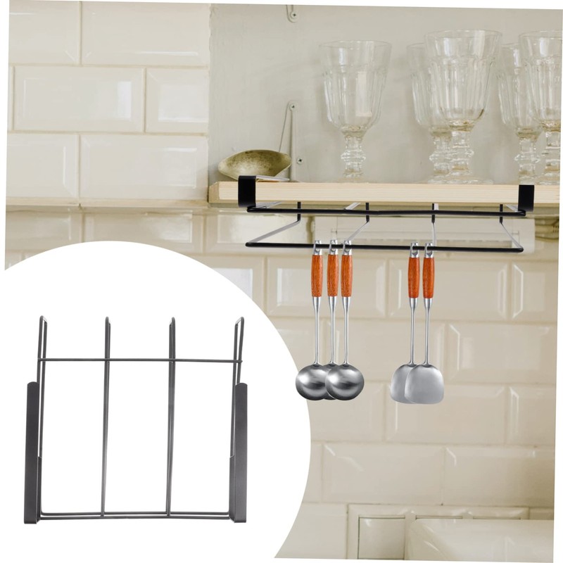 ULTECHNOVO Stainless Steel Cutting Board Storage Holder Punching Kitchen Organizer