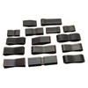 15Pcs Hollow Punch Cutter Hardened High Carbon Steel Rich Sizes