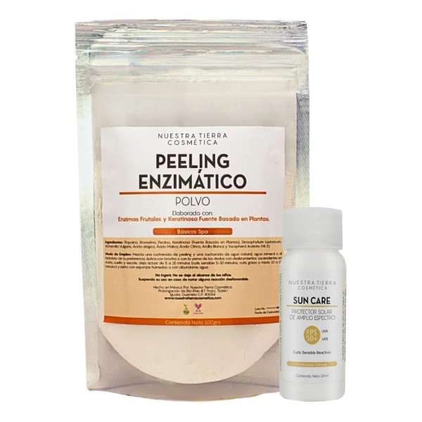 Peeling Enzimático Exfoliante Bbglow Y Faciales 100grs Tipo de piel