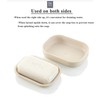 LOORMEI Moisture-Proof and Mold-Proof Soap Dishes Holder - With a
