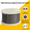 AGTEK Wire Rope Stainless Steel Vinyl Coated Aircraft Cable for