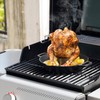 Onlyfire Universal Cast Iron Chicken Roaster, Pre-Seasoned Poultry Roaster Beer