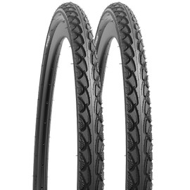 YUNSCM 700C Road Bike Tires 700 x 38C/40-622 Compatible with 700x36C 700x37C 700x38C 700x39C 700x40C Bike Bicycle Tires -2 Pcs (Y-1074)