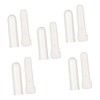 Baluue 15pcs Refillable White Aromatherapy Essential Oil Tubes for Enhanced
