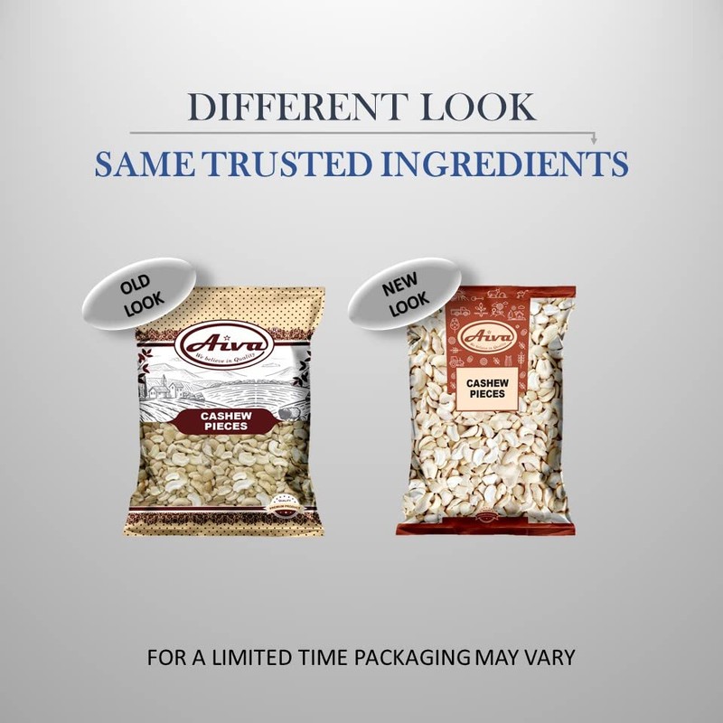 AIVA - Cashew Pieces Raw Premium Grade, 10 lb Bulk,