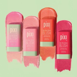 Pixi On-the-Glow Blush - Tinted Moisture Stick Blush with Aloe Vera - Shade: Juicy