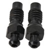2Pcs Disc Brake Bleeder Screw Titanium Alloy M6 Rust Resistance