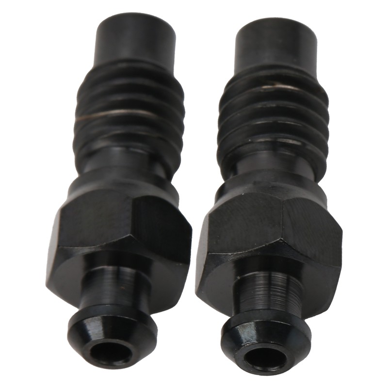 2Pcs Disc Brake Bleeder Screw Titanium Alloy M6 Rust Resistance
