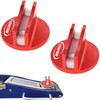 Universal Aluminum Grooved Magnetic Jack Pad