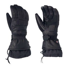 Ski-Doo X-TEAM LEATHER GLOVES MEN 2XL - Black