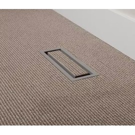 Framed OG Floor Vent Luxe 4 in. W. x 10 in. - Grey 1011656221