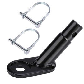 HREDZEO Bicycle Trailer,Trailer Bike Coupler Bike Trailer Coupler Hitch Connector with 2 Pcs Coupler Pin Bike Trailer Hitch Coupler for Child Pet Cargo Bike Trailer