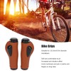 Artificial Leather Bicycle Grips Liquid Silicone Palm Pad Shock Absorption