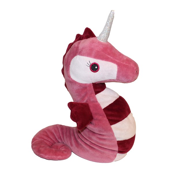 Warmies® Heat Cushion / Soft Toy "Sea Unicorn Pink" Millet Lavender Filling 35 cm 700 g