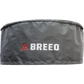 Breeo X Series Fire Pit Cover for X19 (22") - Round Fire Pit Cover - Marine Grade Water-Resistant Cover w/ anti-sag support - Durable Fire Pit Shelter