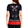 Funny World - Disfraz de Novedad Camiseta Mujer Camiseta Gráfica