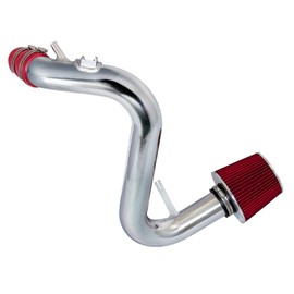 Rtunes Racing Cold Air Intake Kit + Filter Combo RED Compatible For 07-13 Mazda Mazdaspeed 3 2.3L L4 Turbo