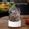 ONEIN Electric Salt and Pepper Grinder Set, ABS Pepper Mill