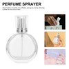 SCOLAND 3Pcs 25ml Refillable Crystal Glass Atomizer Empty Fine Mist